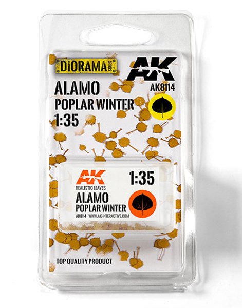 Diorama Series: Alamo Poplar Winter Leaves