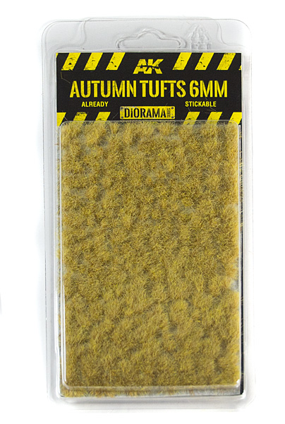 Diorama Series: Autumn Tufts 6mm (Self Adhesive)