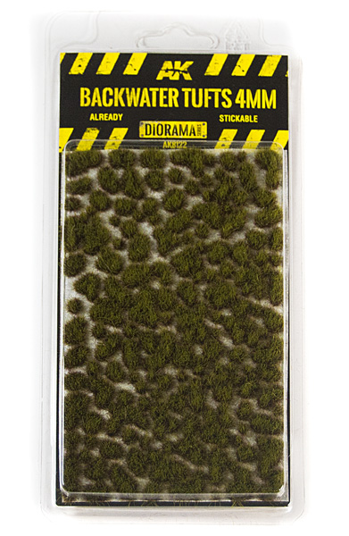 AK Interactive Diorama Series: Backwater Tufts 4mm (Self Adhesive)