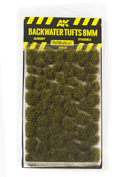 Diorama Series: Backwater Tufts 8mm (Self Adhesive)