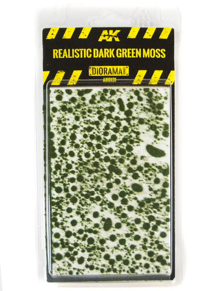 Diorama Series: Realistic Dark Green Moss