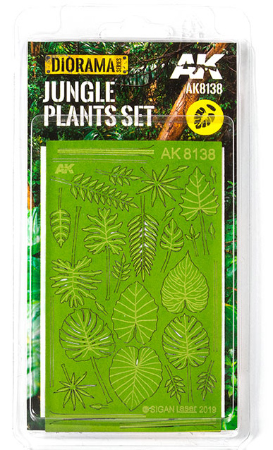 Diorama Series: Jungle Plants Set