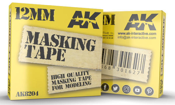 AK Interactive Masking Tape 12mm