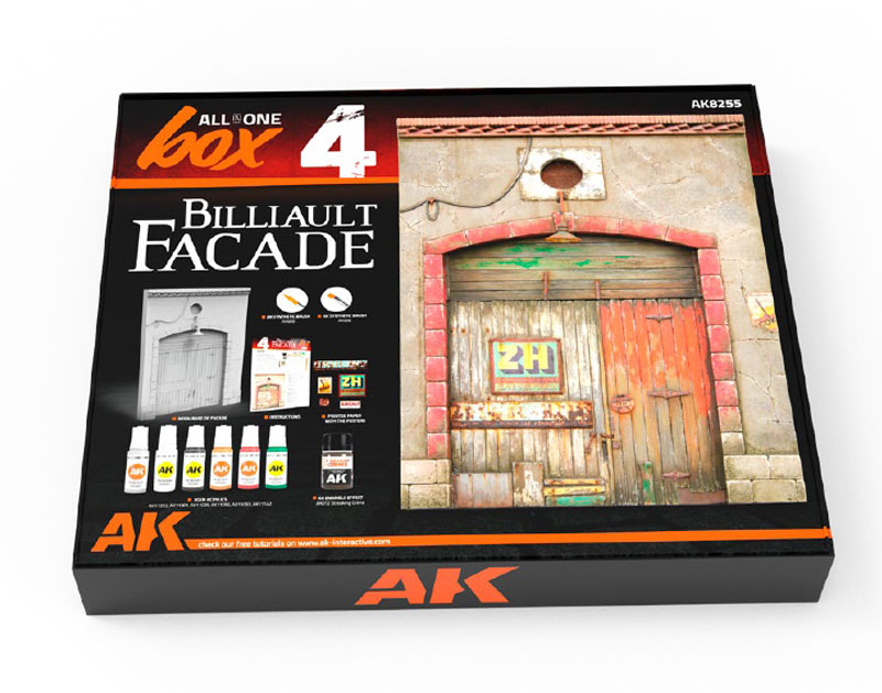 AK Interactive All in One Set -Box 4 - Billiault Facade