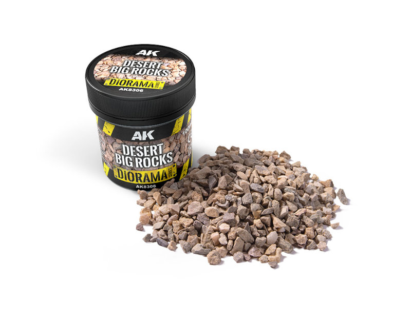 AK Interactive Diorama Series: Desert Big Rocks 100ml