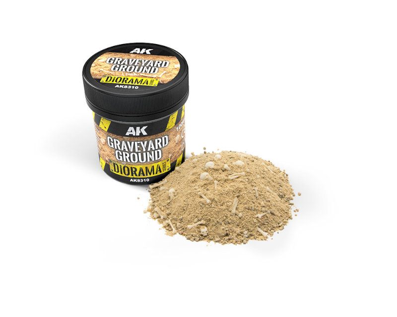 AK Interactive Diorama Series: Graveyard Ground 100ml