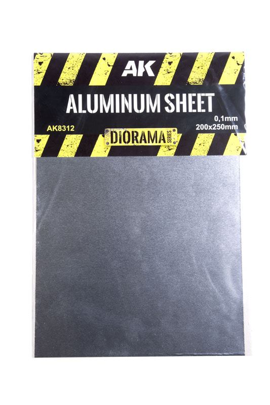 AK Interactive Aluminium Sheet 100UM