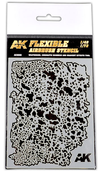 AK Interactive Flexible Airbrush Stencil 1/48 1/72
