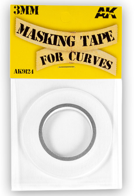 Masking Tape for Curves - 3mm