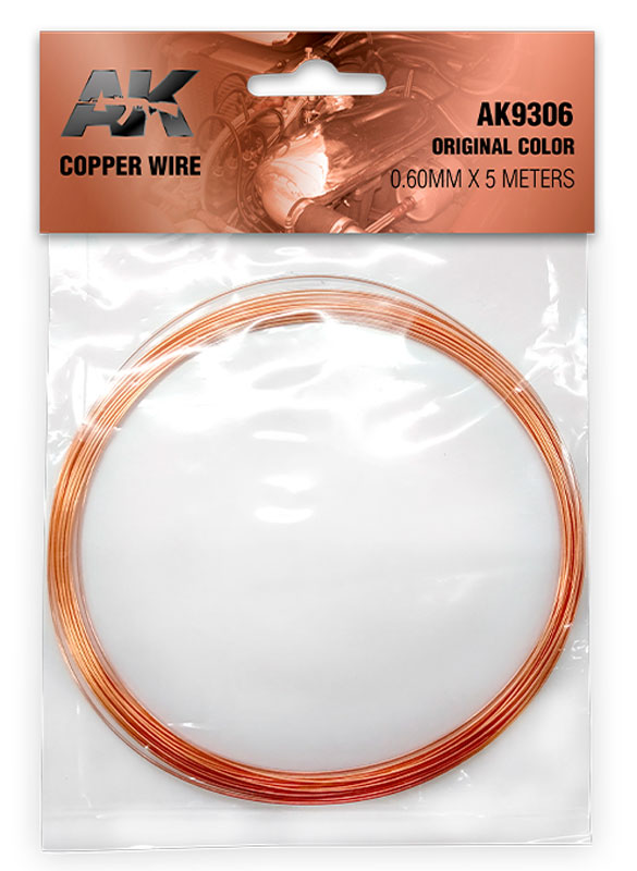 Copper Wire 0.60mm X 5 Meters Original Color