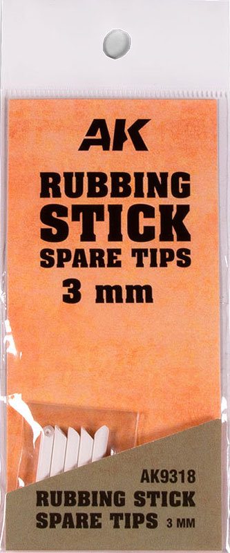 Rubbing Stick Spare Tips 3mm