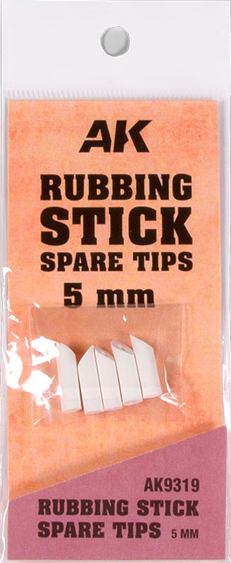 Rubbing Stick Spare Tips 5mm