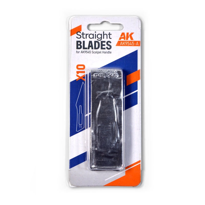 AK Interactive Straight Blades for AKI-9545