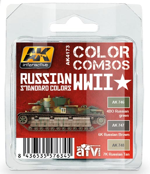 AFV Series: Russian WWII Standard Colors Combo