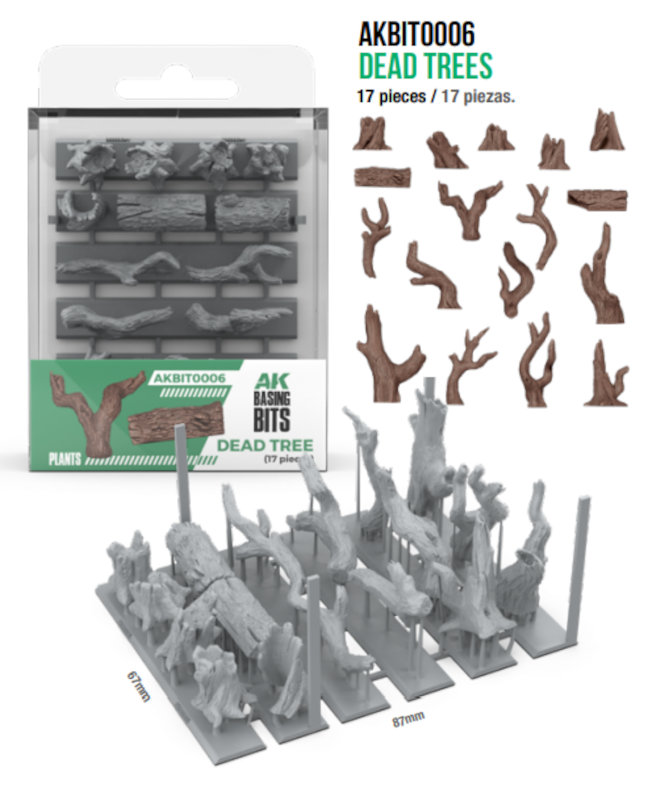 AK Interactive Basing Bits Dead Tree