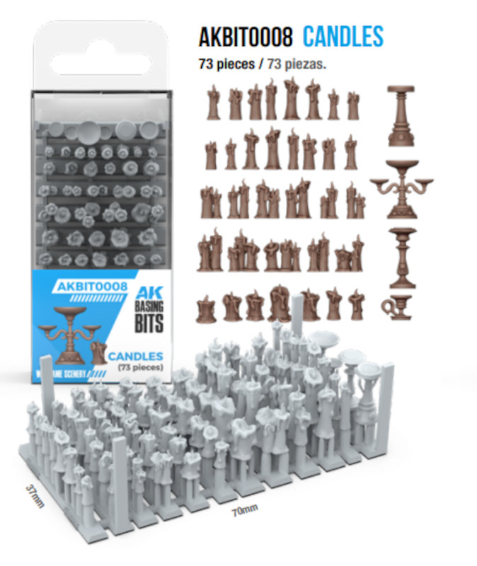 AK Interactive Basing Bits Candles