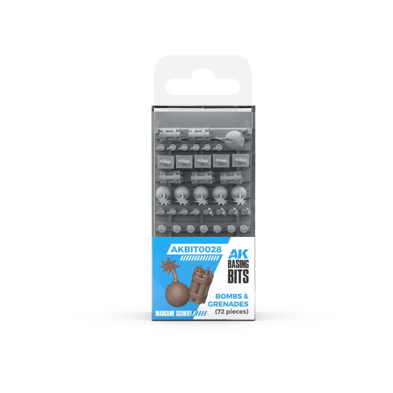 AK Interactive Basing Bits Bombs & Grenades