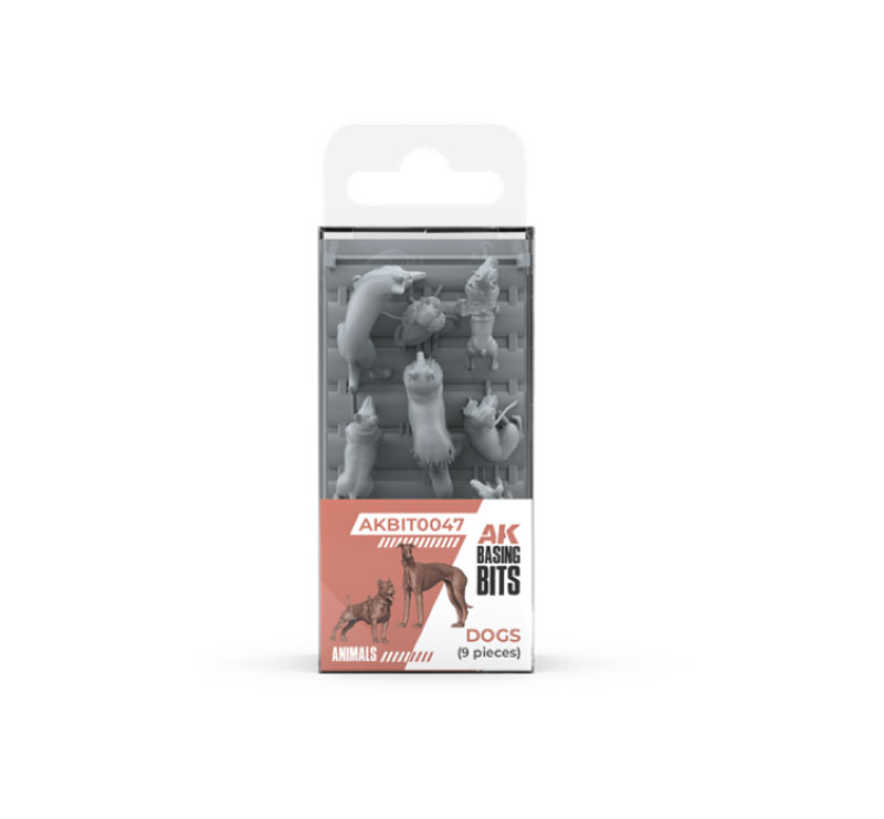 AK Interactive Basing Bits Dogs
