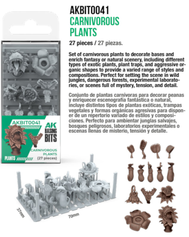 AK Interactive Basing Bits Carnivorous Plants