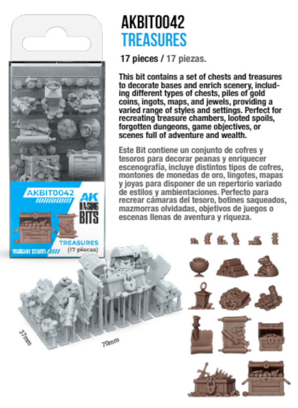 AK Interactive Basing Bits Treasures
