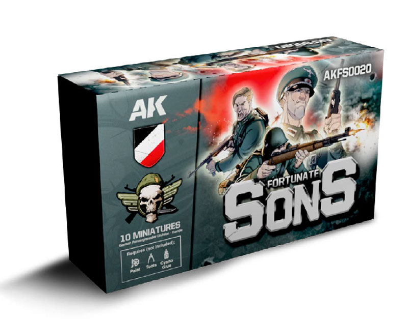 AK Interactive Fortunate Sons - Panzergrenadier Division