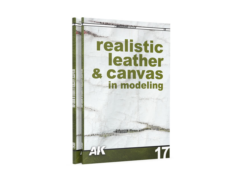 AK Interactive Realistic Leather & Canvas - Learning Series no. 17
