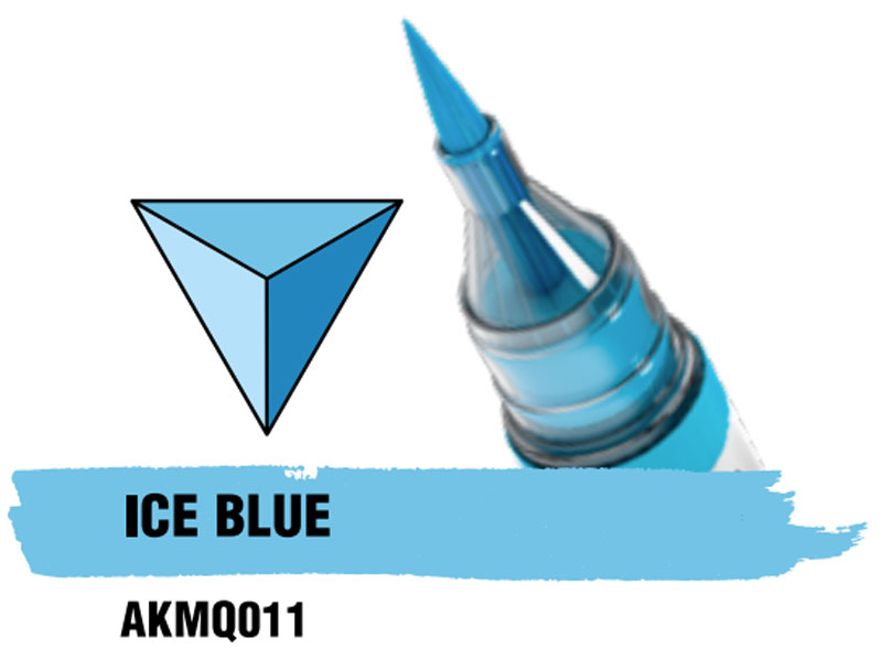 AK Interactive Quick Markers Ice Blue