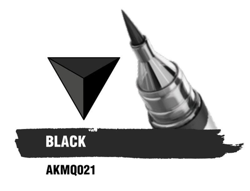 AK Interactive Quick Markers Black