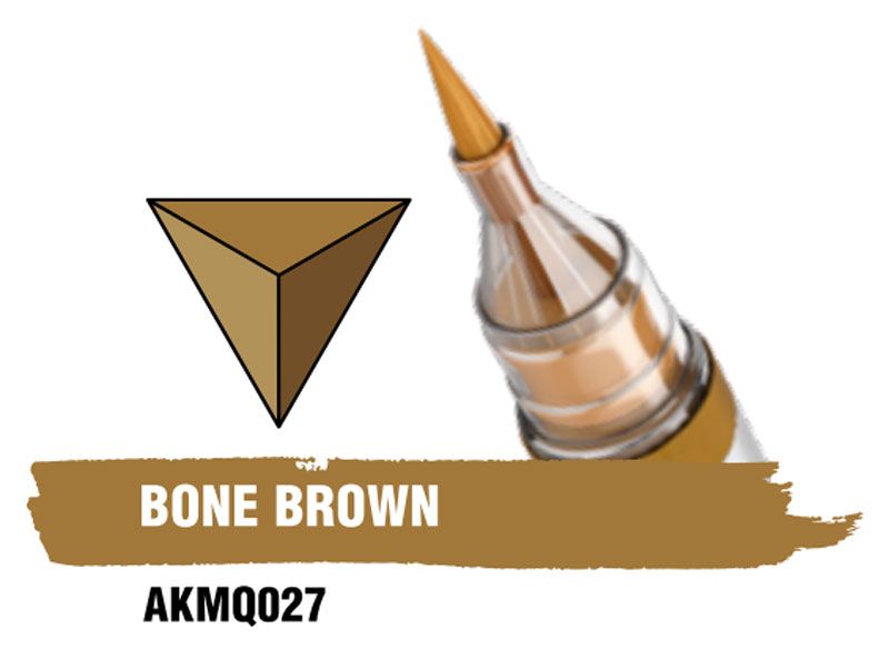 AK Interactive Quick Markers Bone Brown