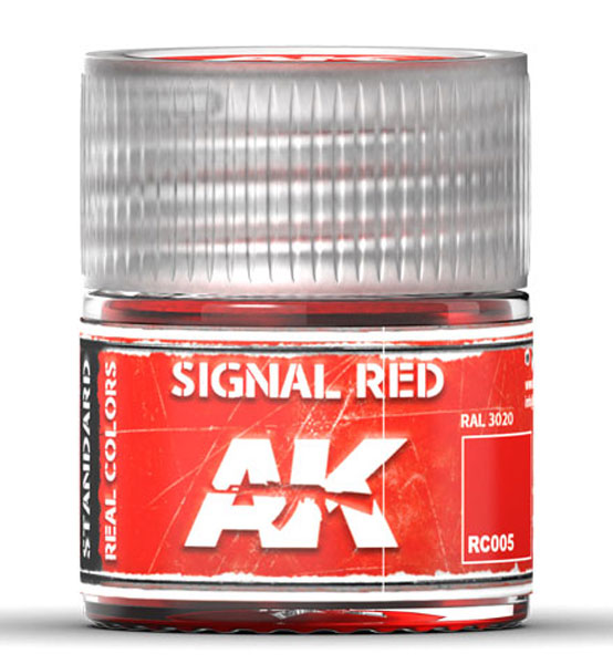 Real Colors: Signal Red Acrylic Lacquer Paint