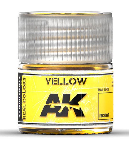 Real Colors: Yellow Acrylic Lacquer Paint