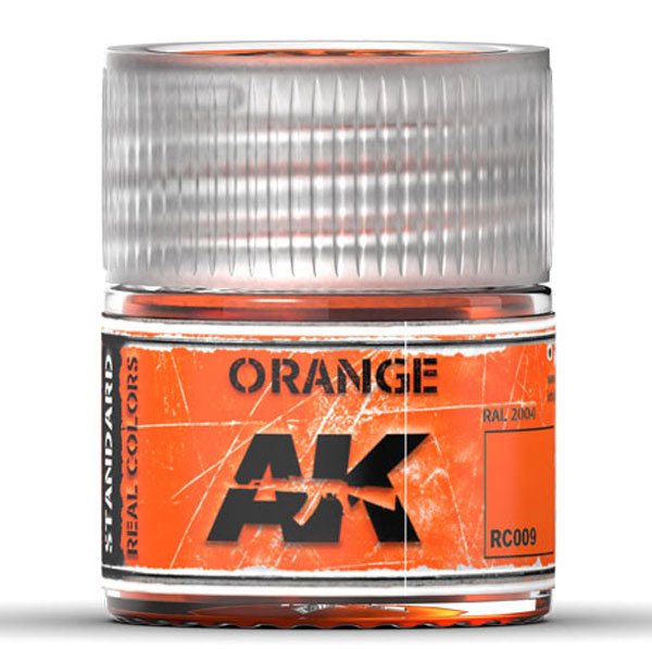 Real Colors: Orange Acrylic Lacquer Paint