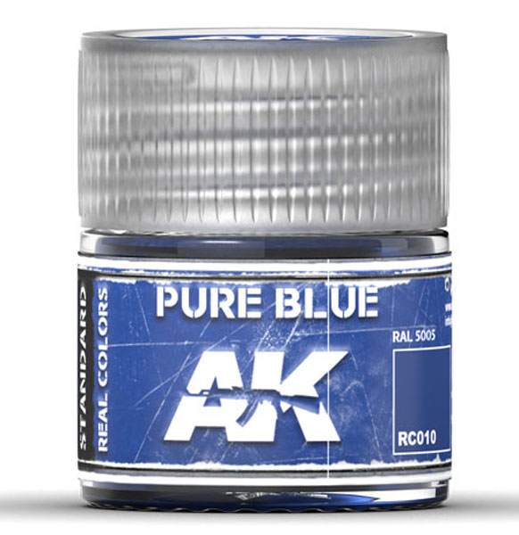 Real Colors: Pure Blue Acrylic Lacquer Paint