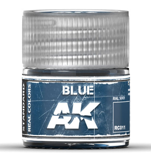 Real Colors: Blue Acrylic Lacquer Paint