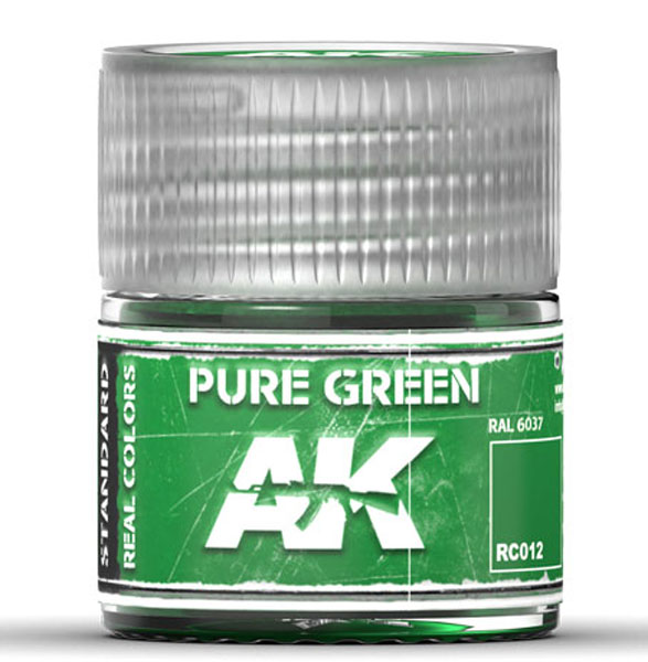 Real Colors: Pure Green Acrylic Lacquer Paint