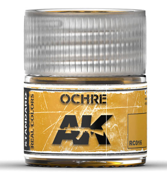Real Colors: Ochre Acrylic Lacquer Paint