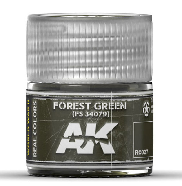 Real Colors: Forest Green FS34079 Acrylic Lacquer Paint