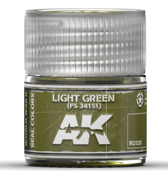 Real Colors: Light Green FS34151 Acrylic Lacquer Paint