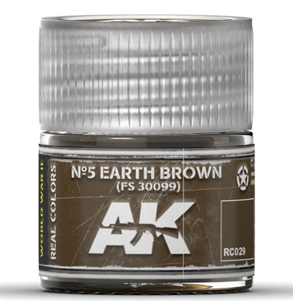 Real Colors: No.5 Earth Brown FS30099 Acrylic Lacquer Paint