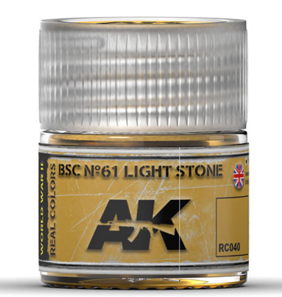 Real Colors: BSC No.61 Light Stone Acrylic Lacquer Paint