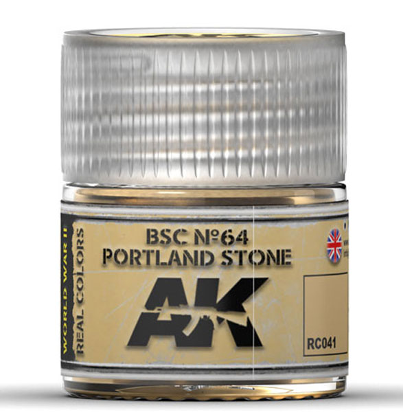 Real Colors: BSC No.64 Portland Stone Acrylic Lacquer Paint