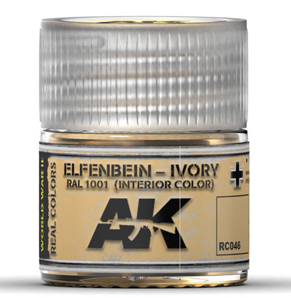 Real Colors: Ivory RAL1001 (Interior) Acrylic Lacquer Paint