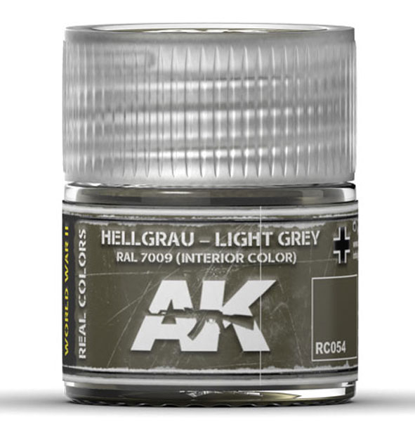 Real Colors: Light Grey RAL7009 (Interior) Acrylic Lacquer Paint