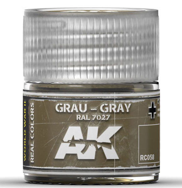 Real Colors: Grey RAL7027 Acrylic Lacquer Paint