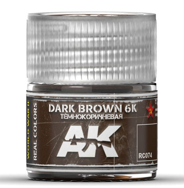 Real Colors: Dark Brown 6K Acrylic Lacquer Paint