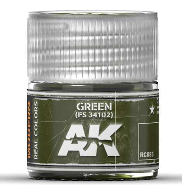 Real Colors: Green FS34102 Acrylic Lacquer Paint