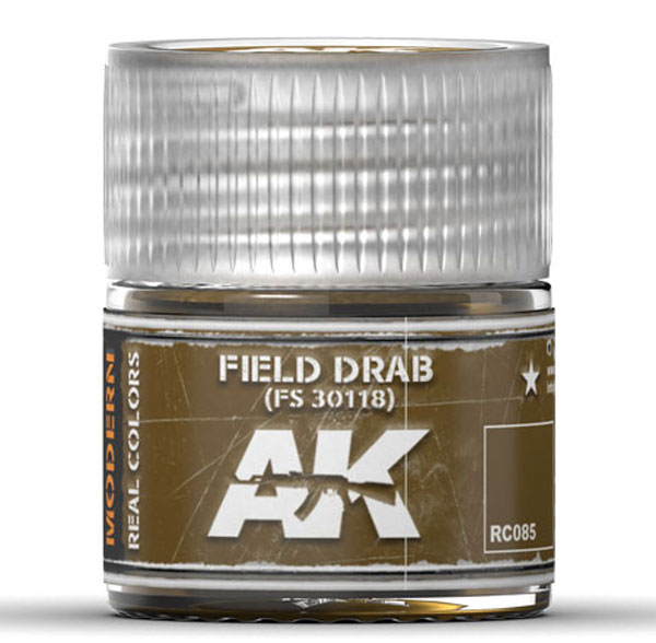 Real Colors: Field Drab FS30118 Acrylic Lacquer Paint