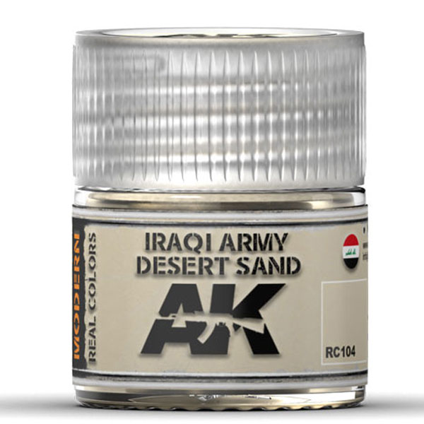 Real Colors: Iraqi Army Desert Sand Acrylic Lacquer Paint