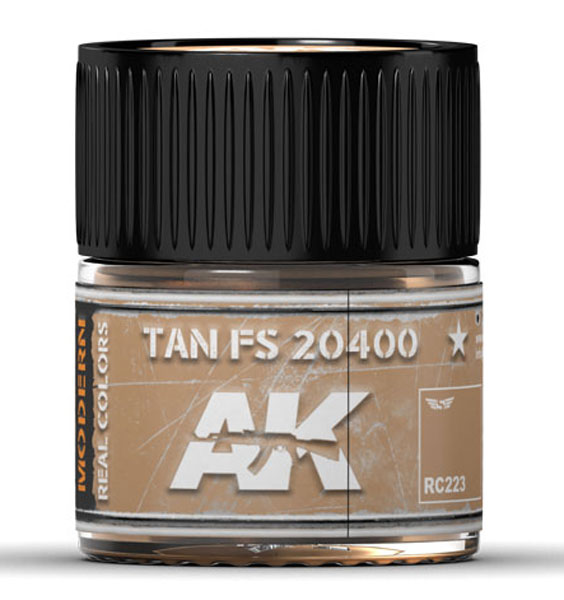 Real Colors: Tan FS 20400 Acrylic Lacquer Paint