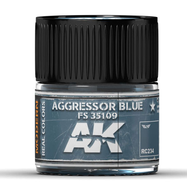 Real Colors: Aggressor Blue FS 35109 Acrylic Lacquer Paint